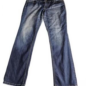New York & Company Low Rise Skinny Leg Jeans Size 14/32